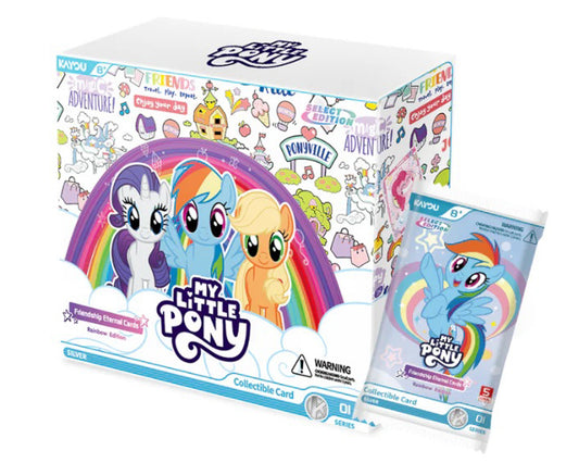 *Kayou My Little Pony Friendship Eternal Cards - NA Rainbow Edition English Series 1 - Display Blister Box