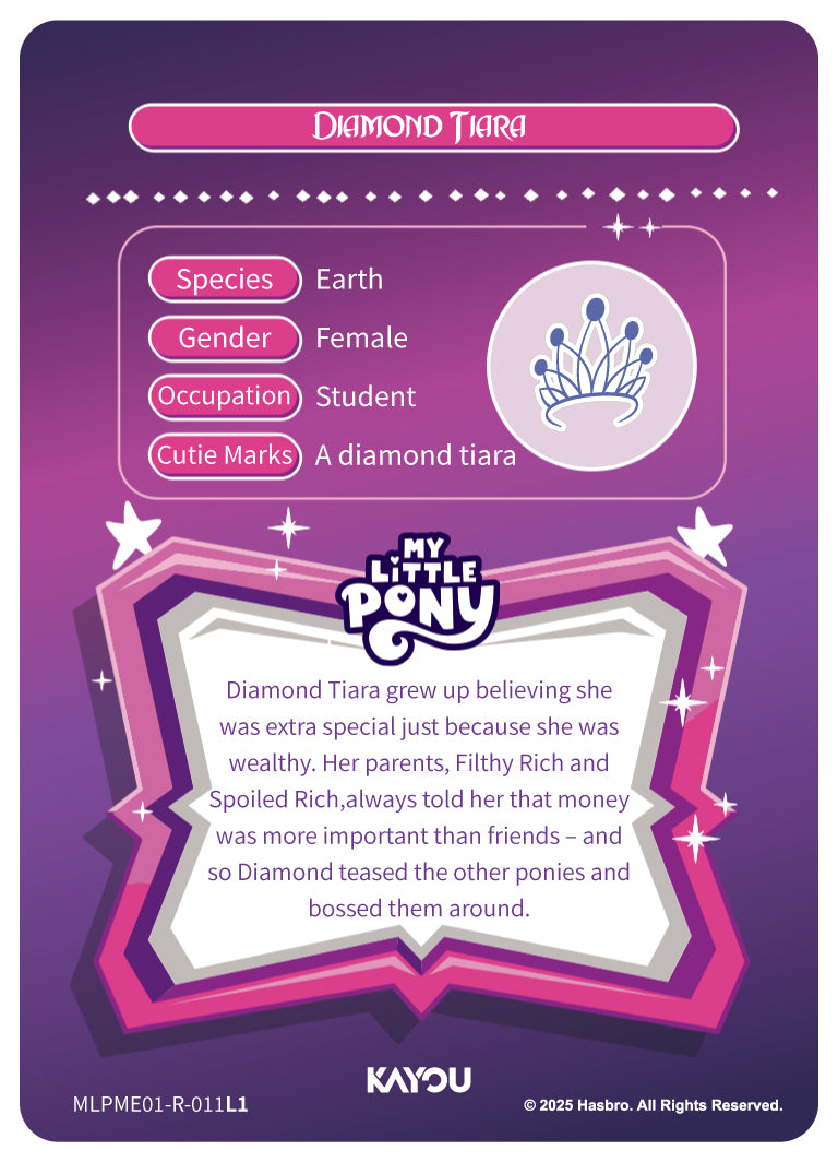 Diamond Tiara (R) MLPME01-R-011 L1