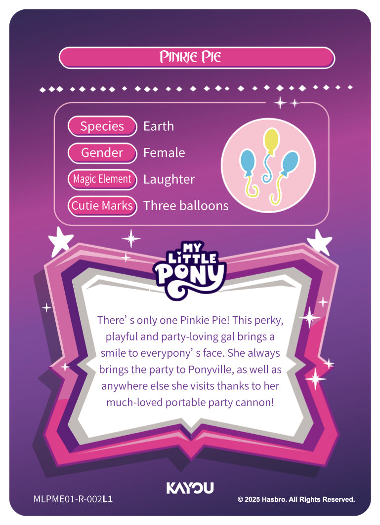 Pinkie Pie (R) MLPME01-R-002 L1