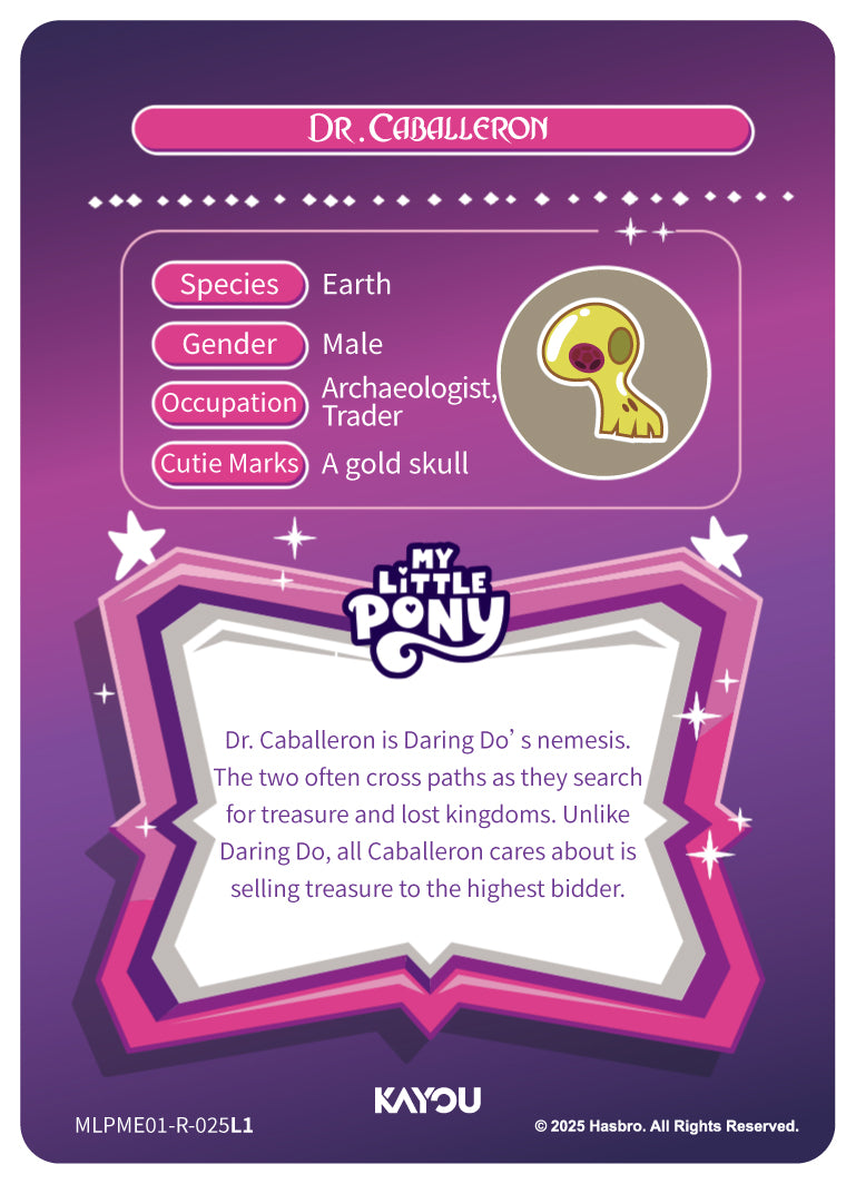 Dr. Caballeron (R) MLPME01-R-025 L1