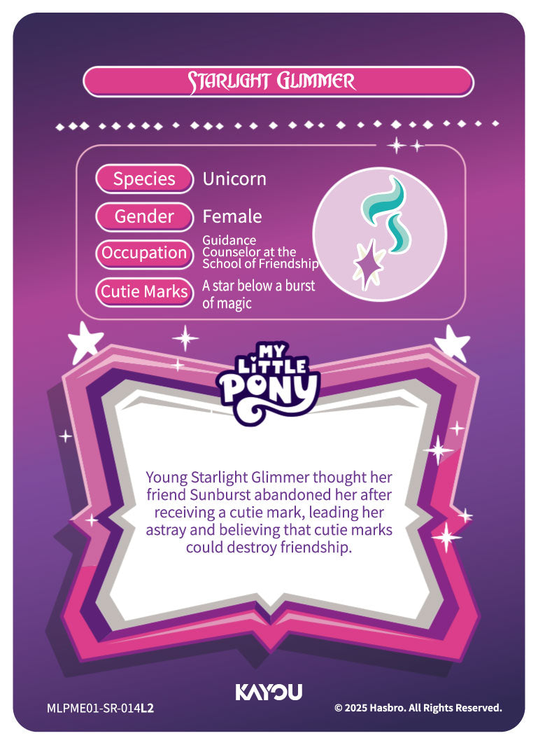 Starlight Glimmer (SR) - MLPME01-SR-014 L2
