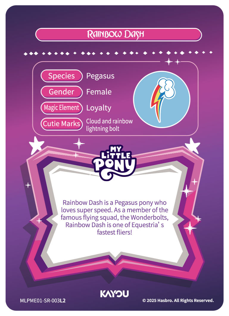 Rainbow Dash (SR) - MLPME01-SR-003 L2