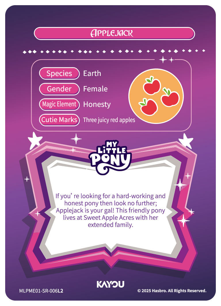 Applejack (SR) - MLPME01-SR-006 L2