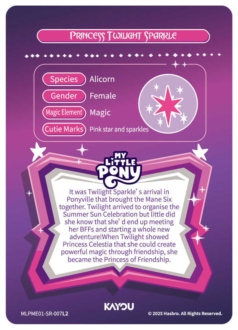 Princess Twilight Sparkle (SR) - MLPME01-SR-007 L2