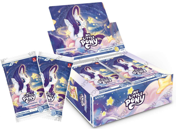 *Kayou My Little Pony Friendship Eternal Cards - NA Rainbow Edition Series 2 - Display Blister Box