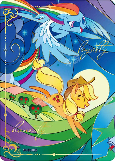 Rainbow Dash & Applejack (SC) YH-SC-016