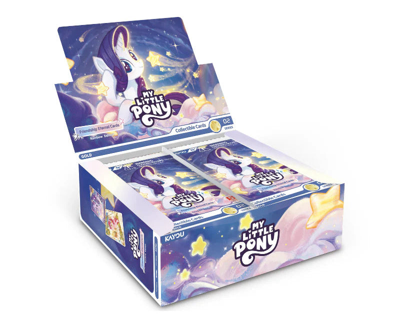 *Kayou My Little Pony Friendship Eternal Cards - NA Rainbow Edition Series 2 - Display Blister Box